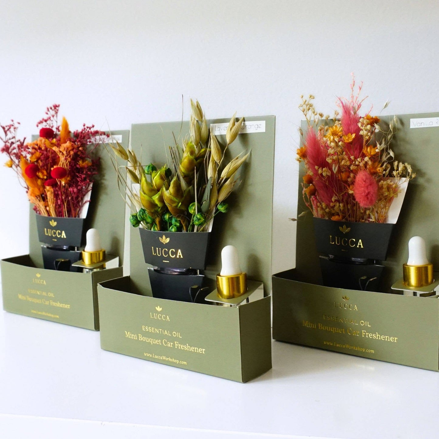 Nontoxic Floral Car Air Freshener