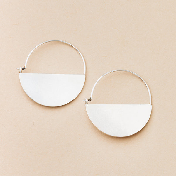 Lunar Hoop Silver