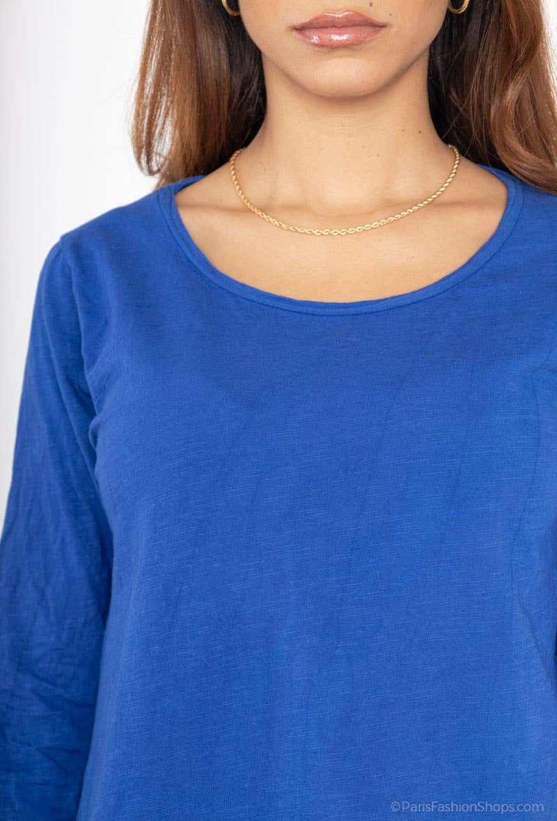 BASIC COTTON TSHIRT