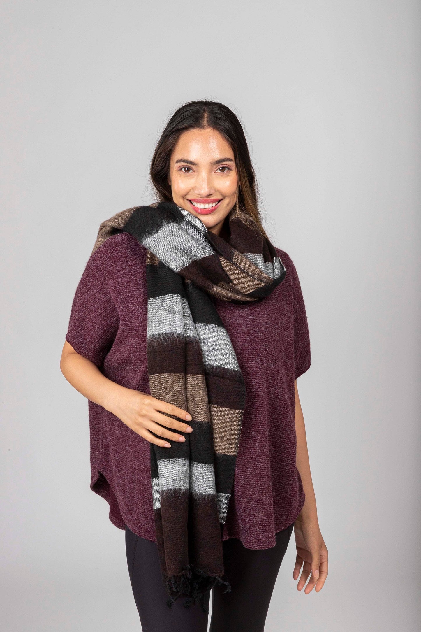 Thir Yak Wool Blend Scarf/Shawl