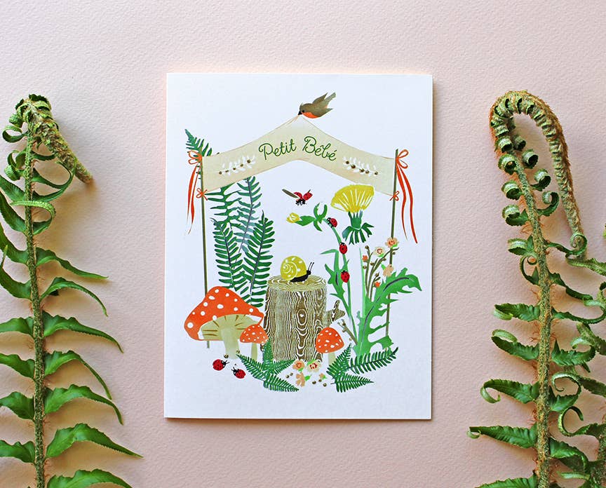 Petit Bébé Baby Card