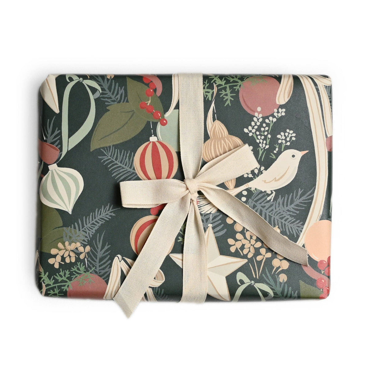 Ornaments and Bows Wrap