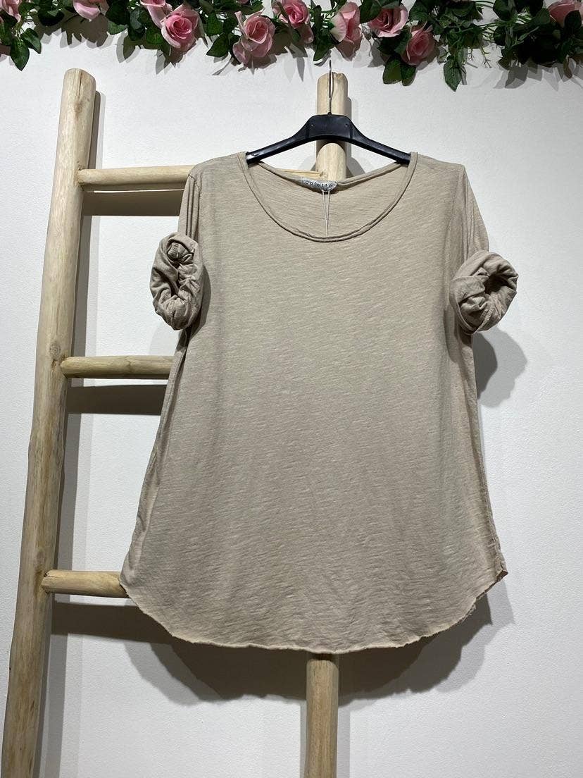 BASIC COTTON TSHIRT