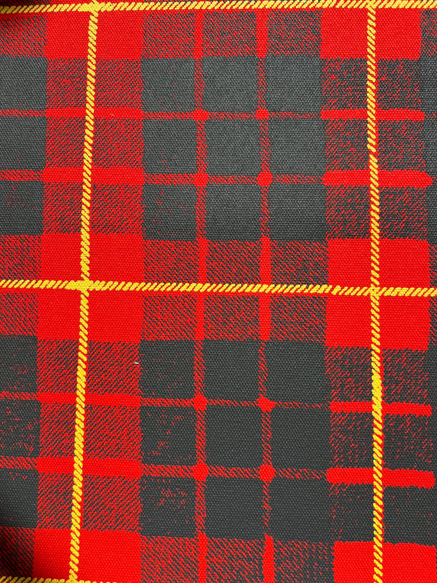 Tartan Plaid Large Satchel