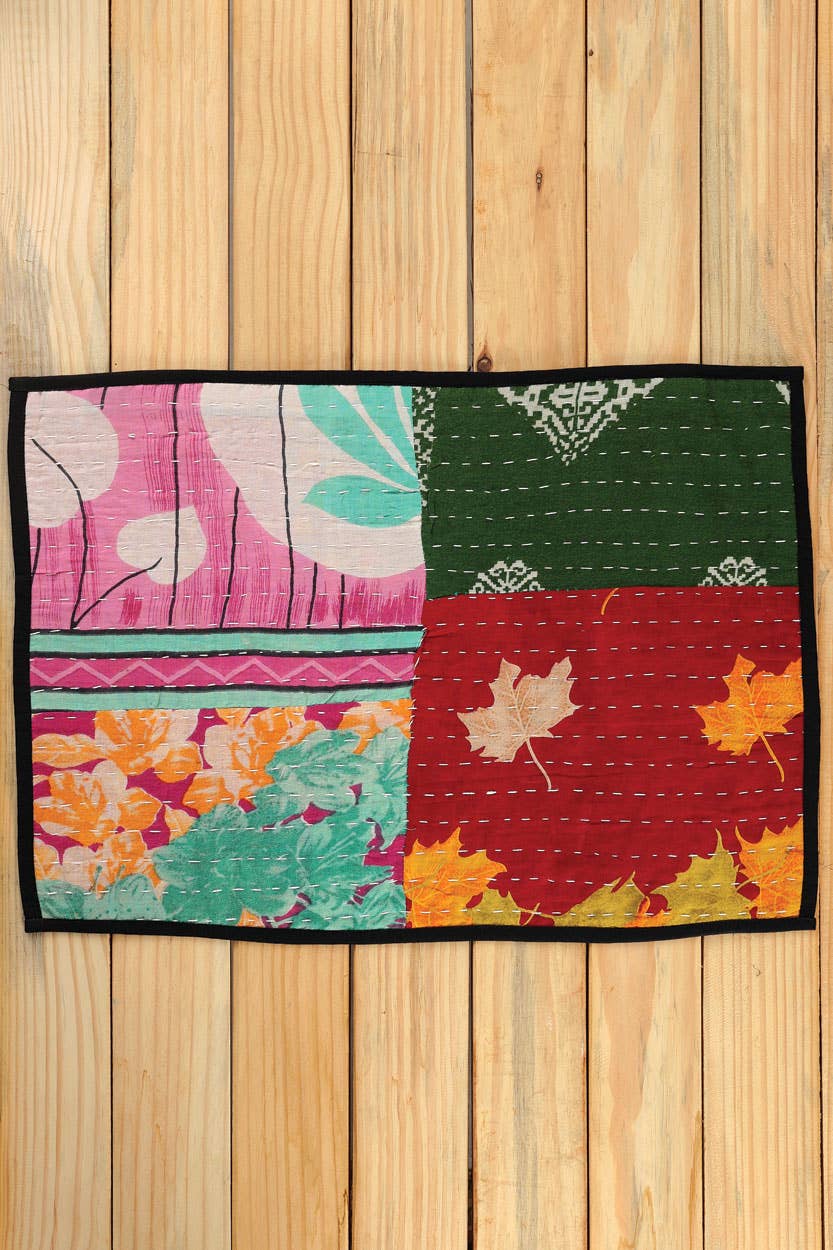 Kantha Placemats, Set of 4