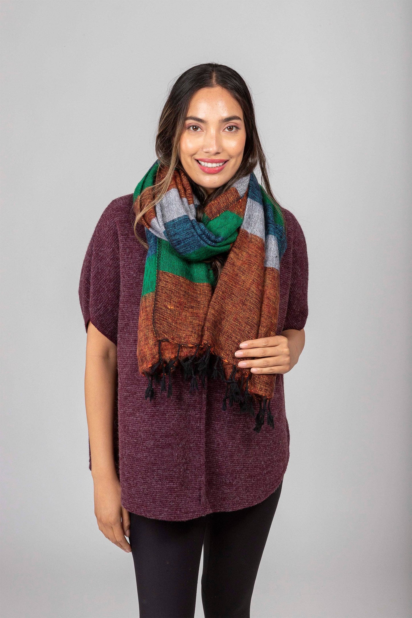 Thir Yak Wool Blend Scarf/Shawl