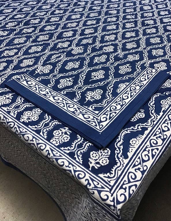 Napkins Trellis Navy 1904K