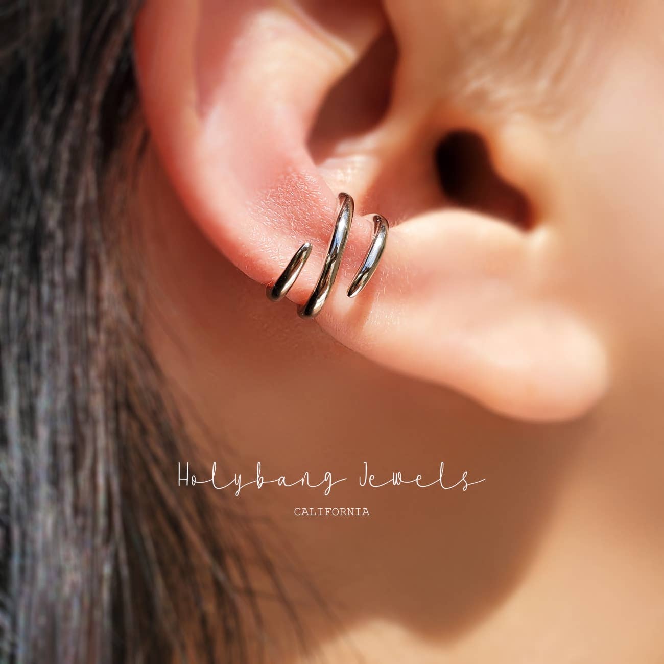 TRIPLE BAND EAR CUFF