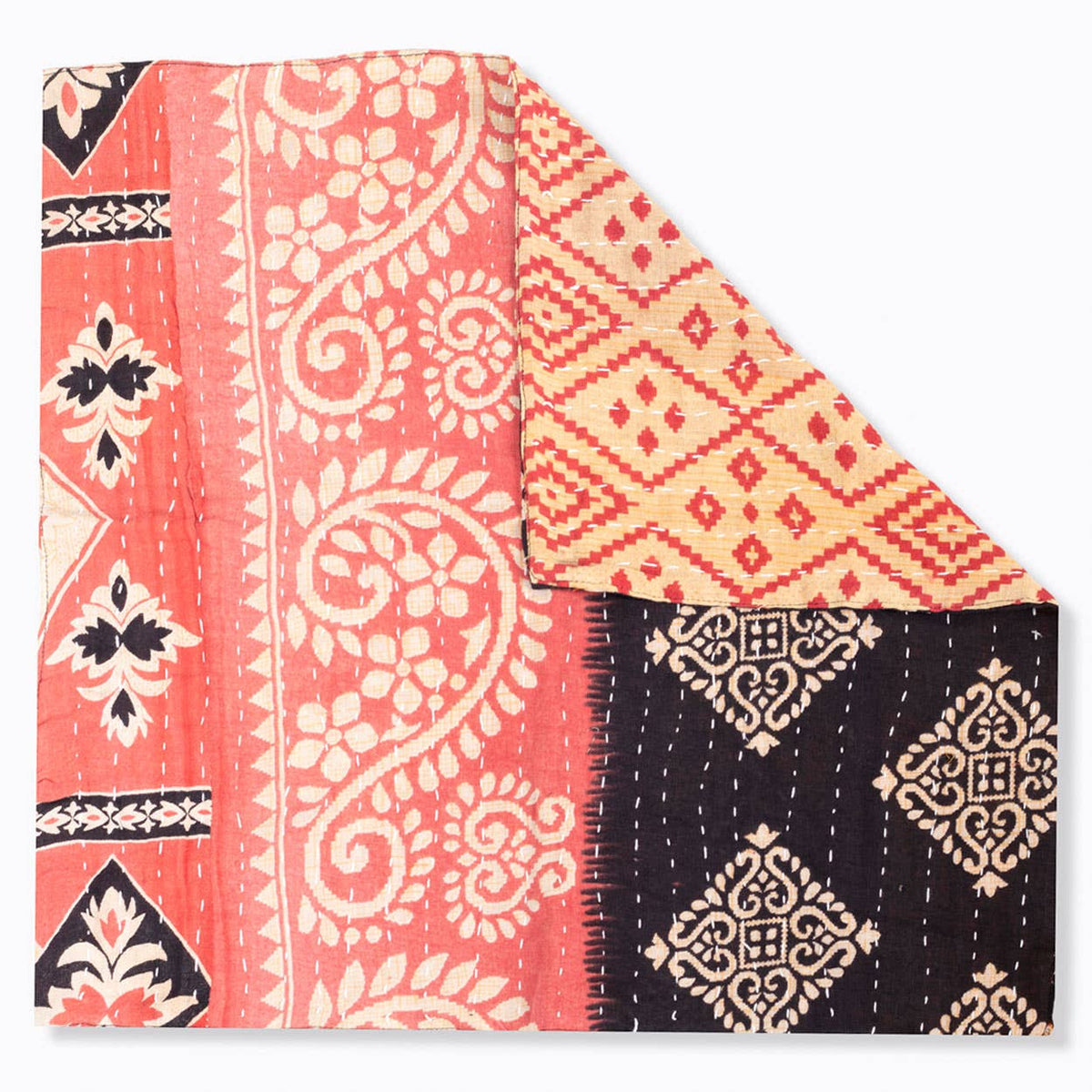 Black Kantha Napkins