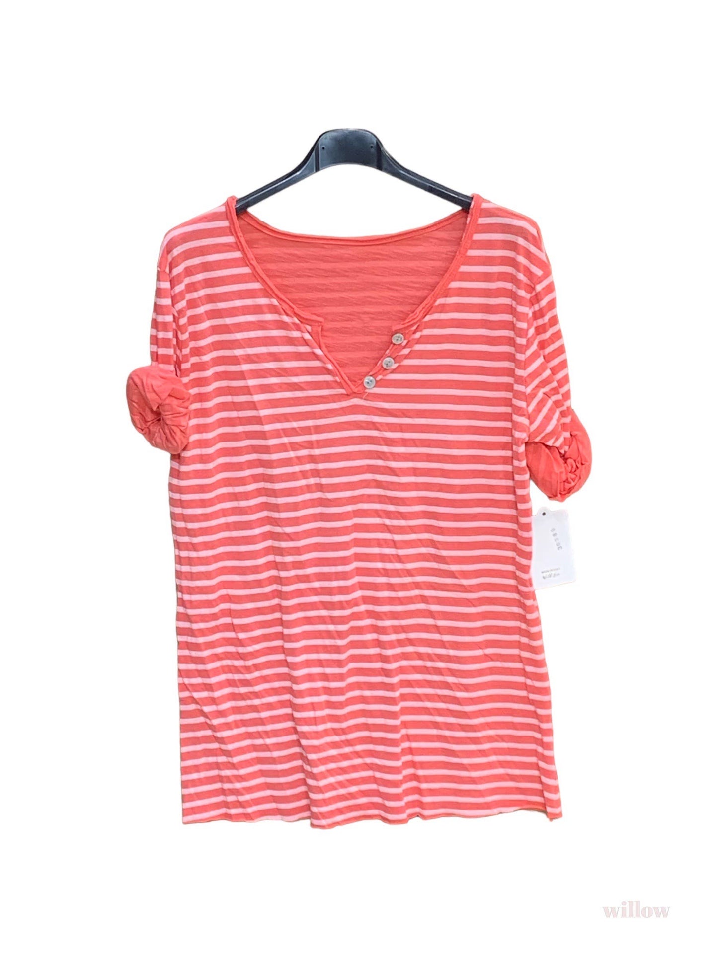 Marine striped cotton top