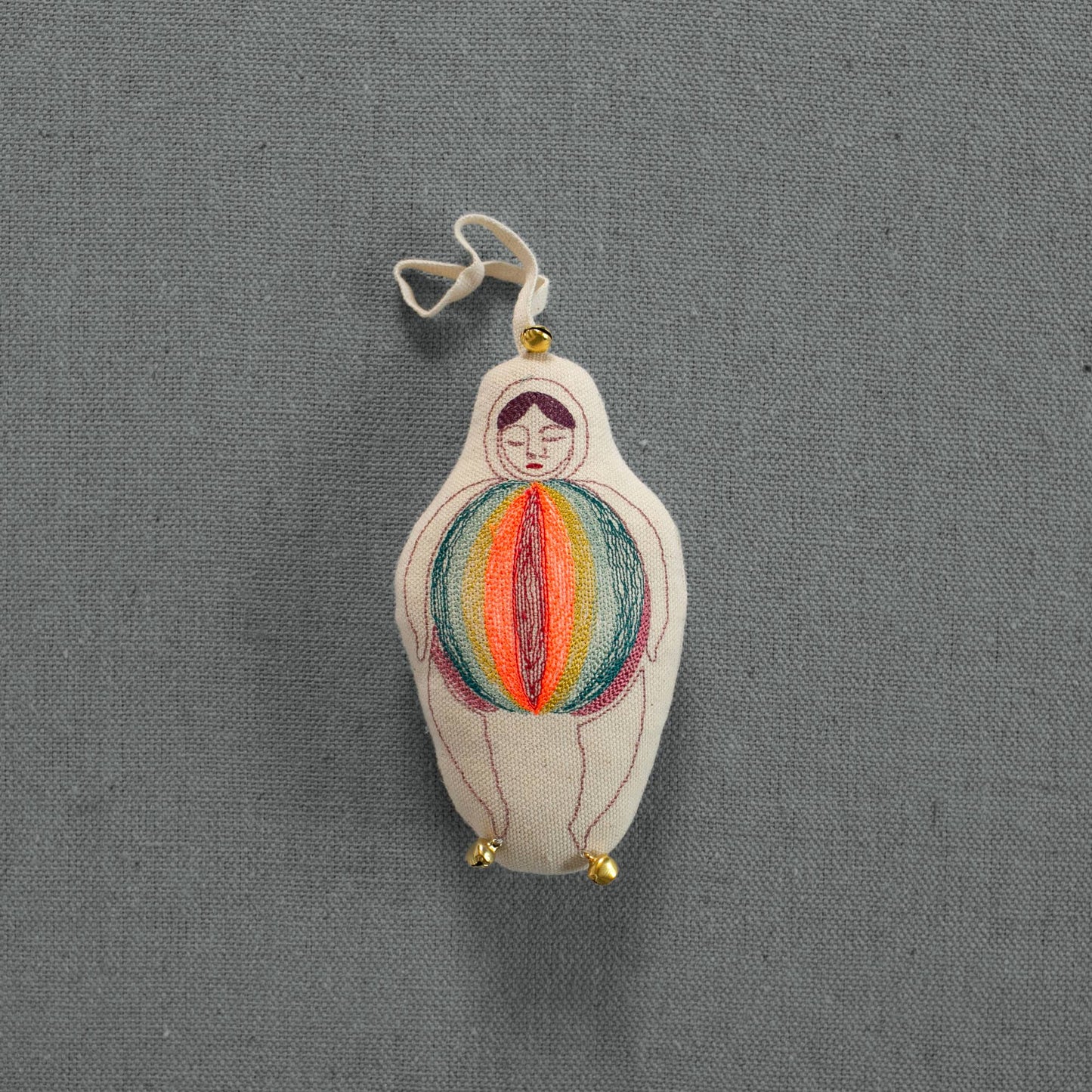 Rainbow Baby - Lavender & Cotton Ornament, Token