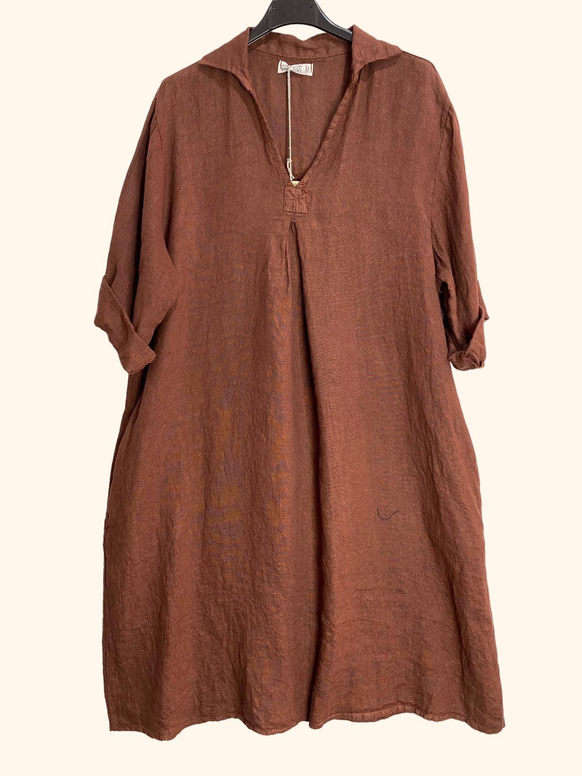 Dress 688018 100% linen