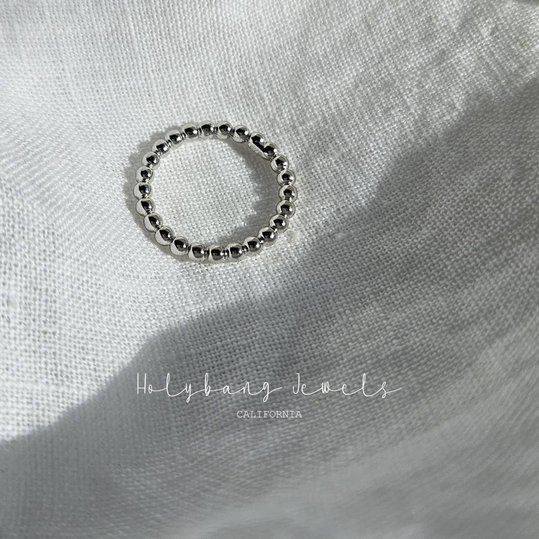 BEADED RING - R-F1128