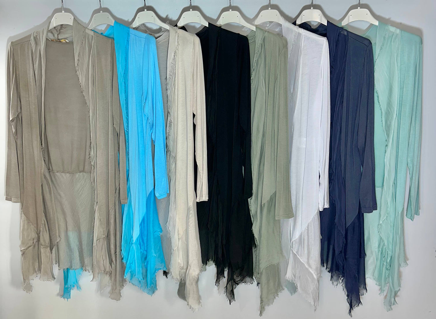 Silk and Viscose Cardigan
No Tariffs Will Be Ad