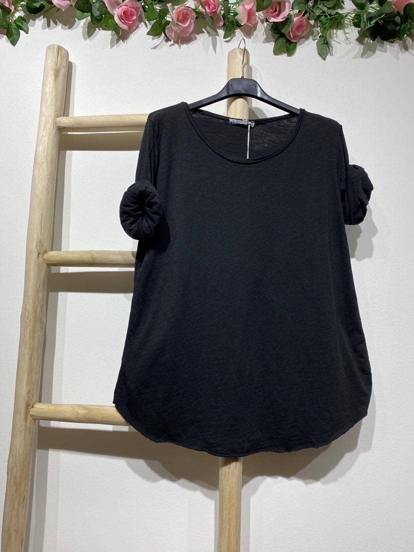 BASIC COTTON TSHIRT