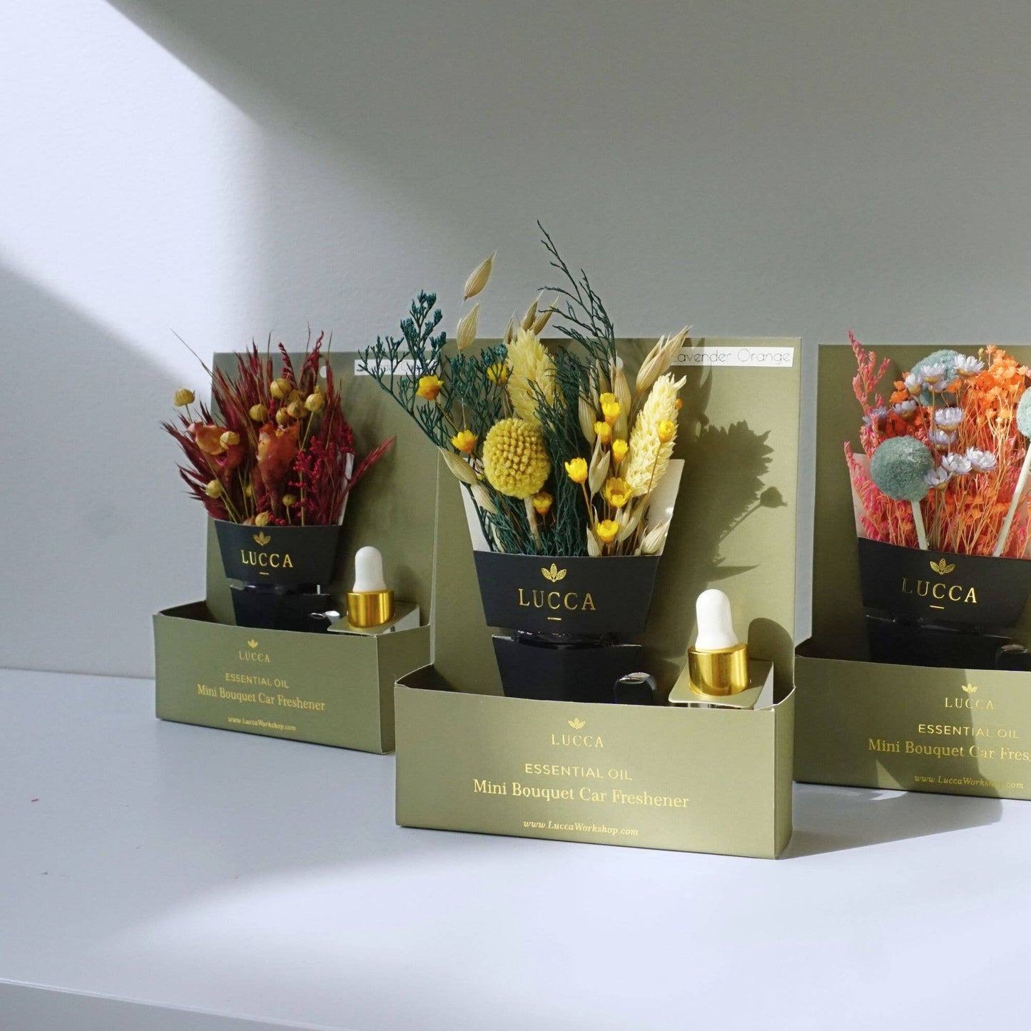 Nontoxic Floral Car Air Freshener