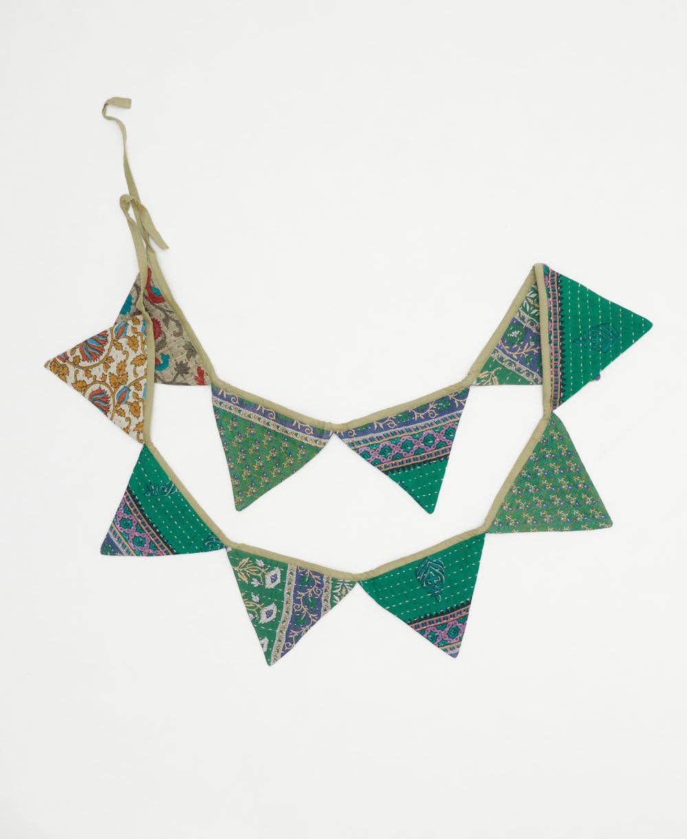 Kantha Pennant Banner - No. 240604
