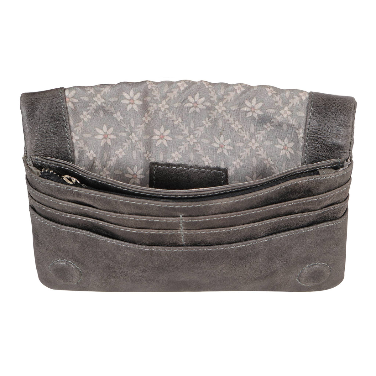 Terry Crackled Napa Leather Wallet