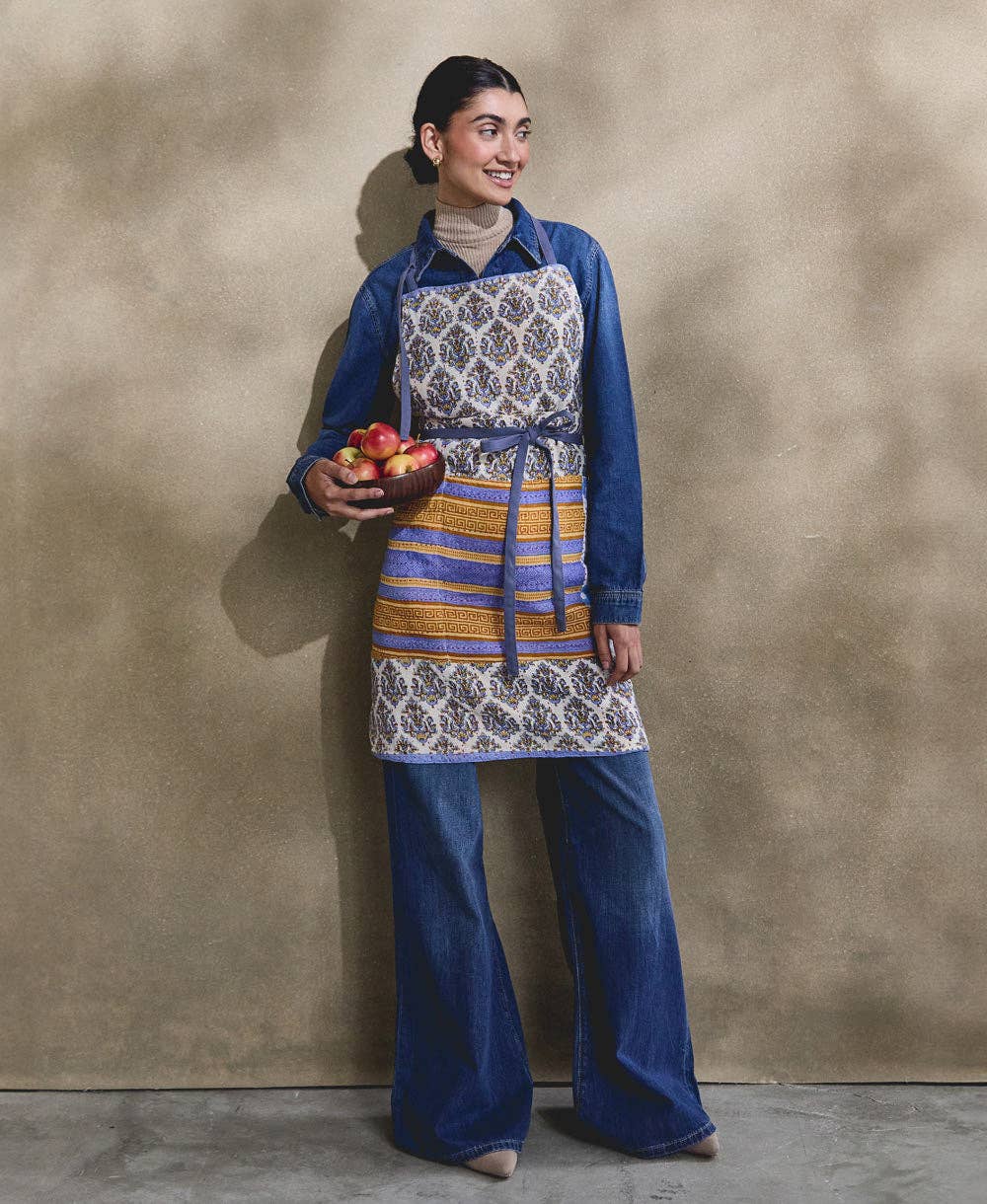 Kantha Bib Apron - No. 240816