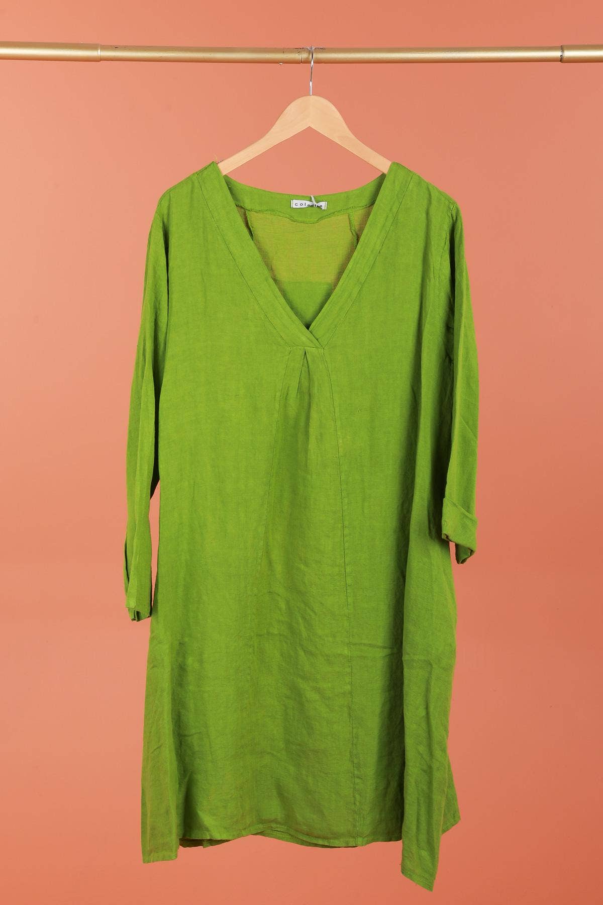 dress 62916 100% linen made in Italy