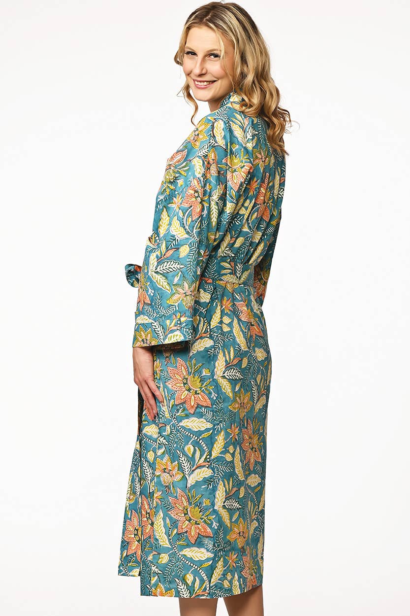 Lalita Block Print Kimono Robes