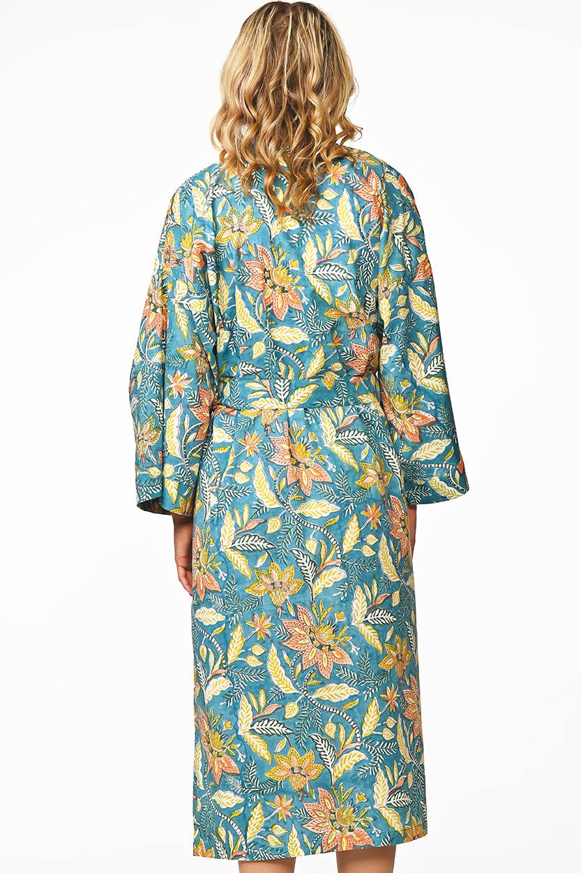 Lalita Block Print Kimono Robes