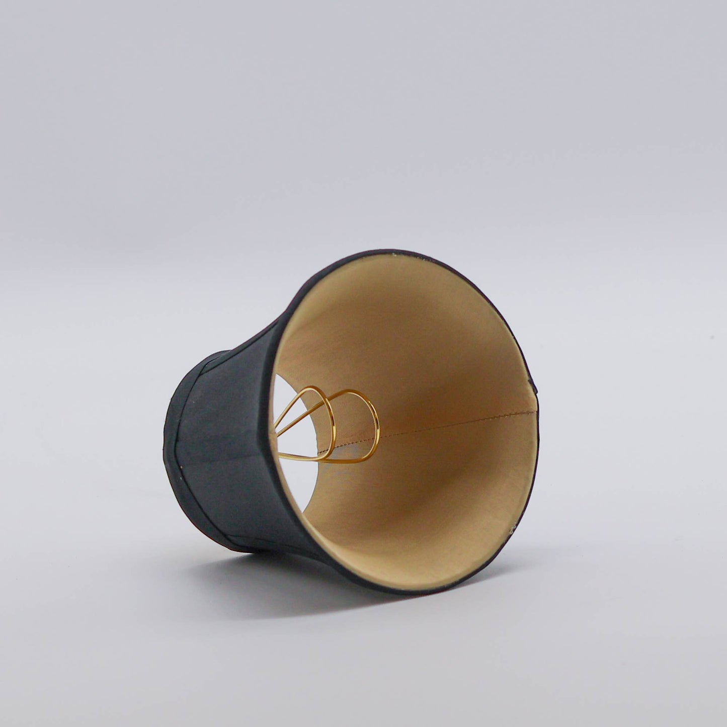 Cloth & Wire Chandelier Lampshade Flame Clip(Set of 6) Black