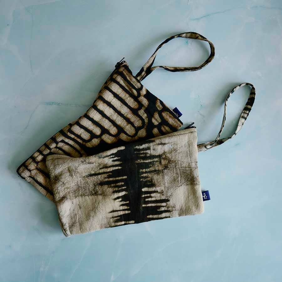 Zero Waste Eco Friendly Vegan Clutch Bag | Noire