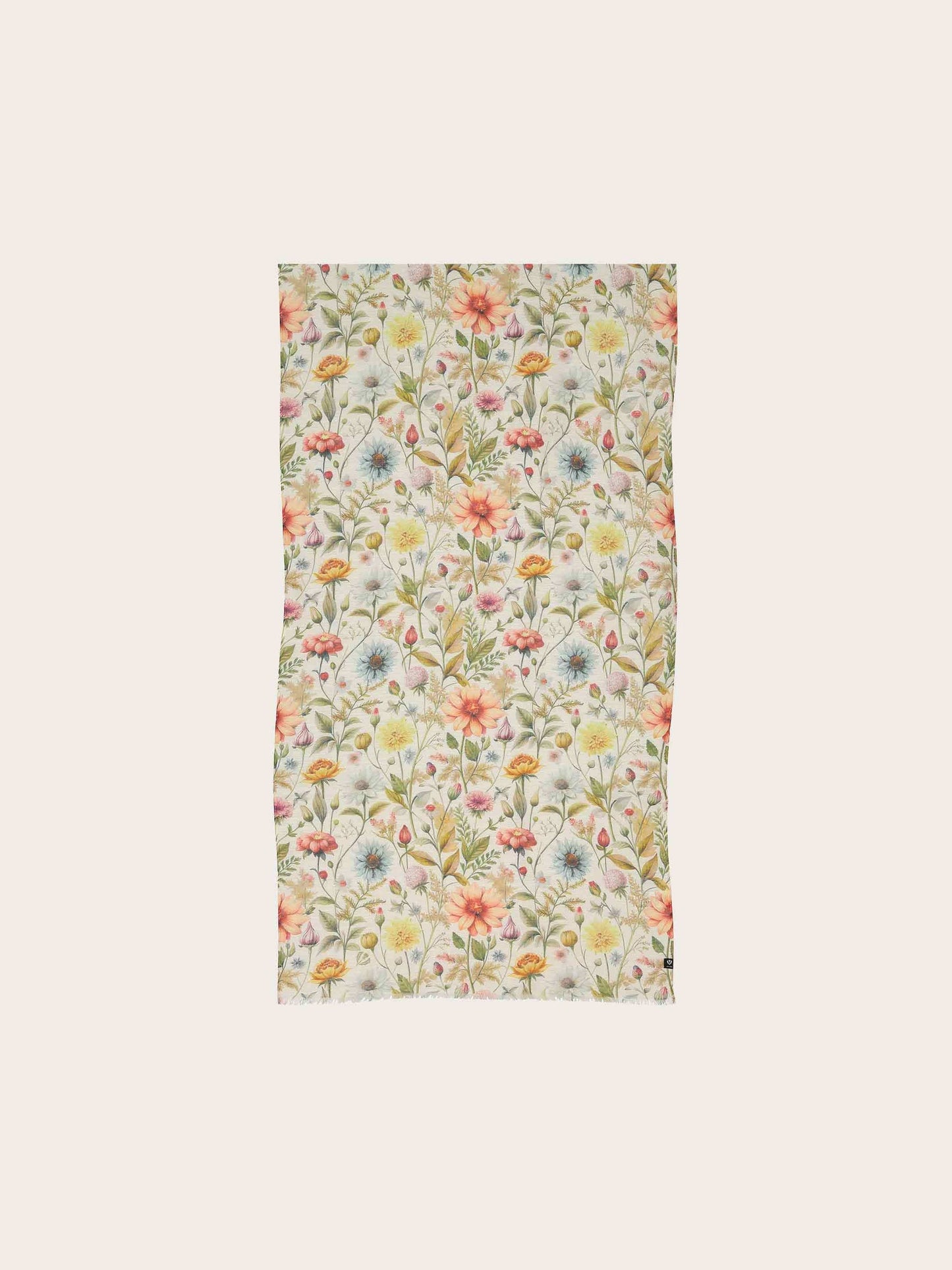 Vintage Floral Scarf