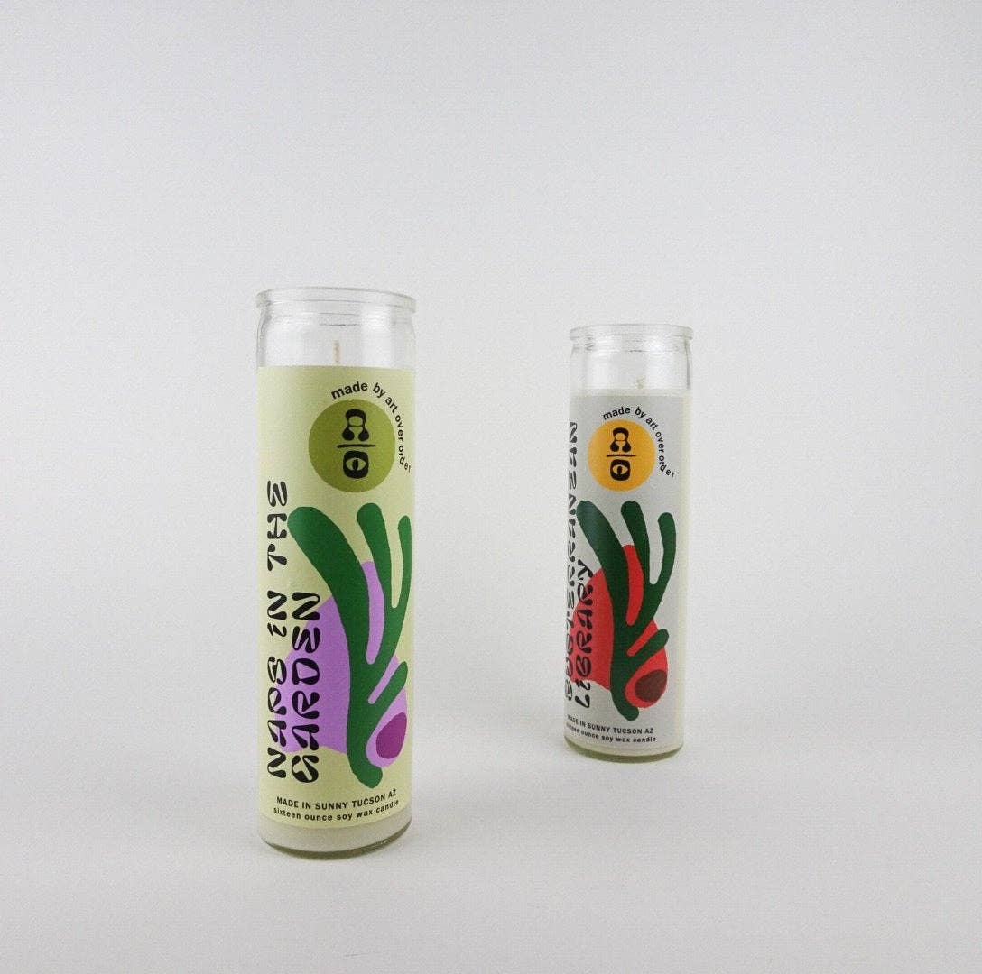 Naps in the Garden Intention Candle