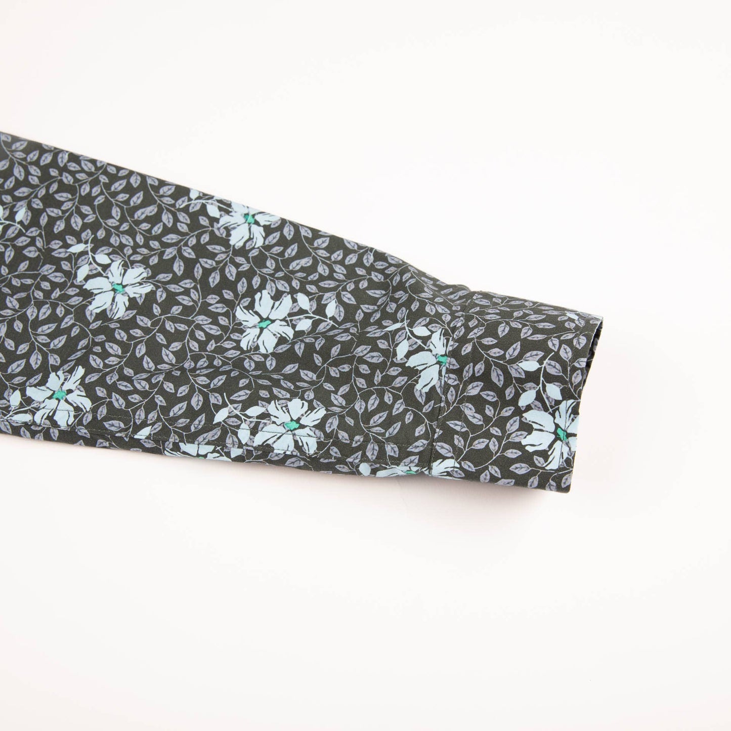 Blue Floral Classic Long Sleeve