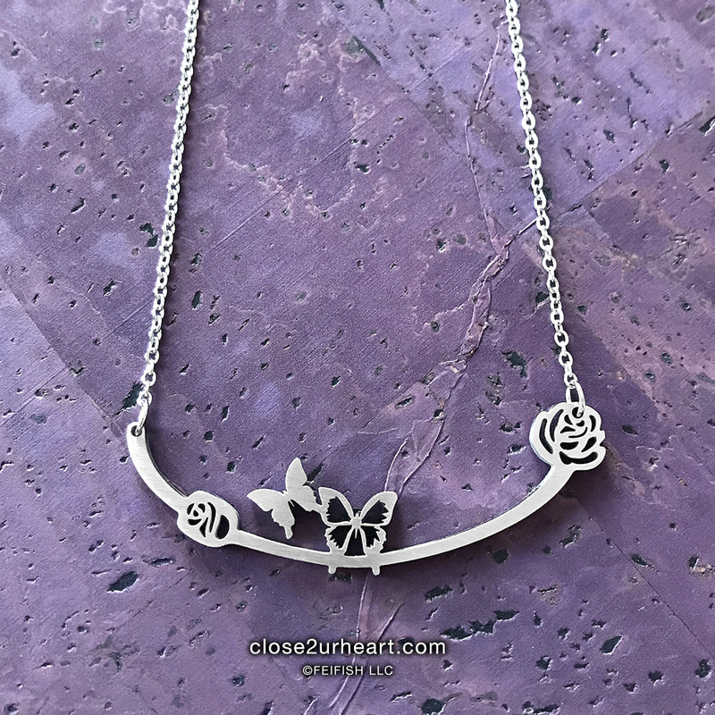 Butterflies Necklace