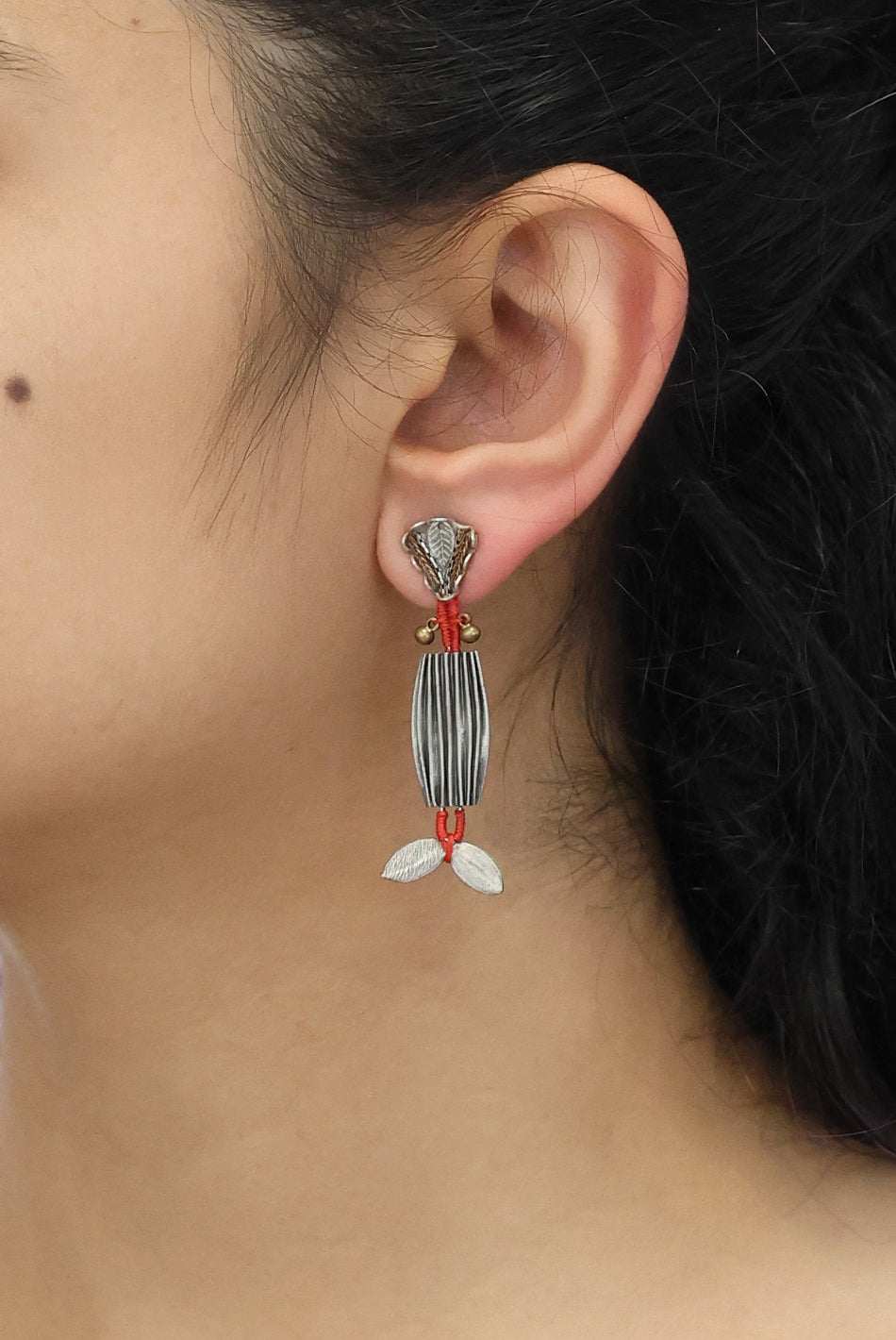 Metal Bloom Earrings