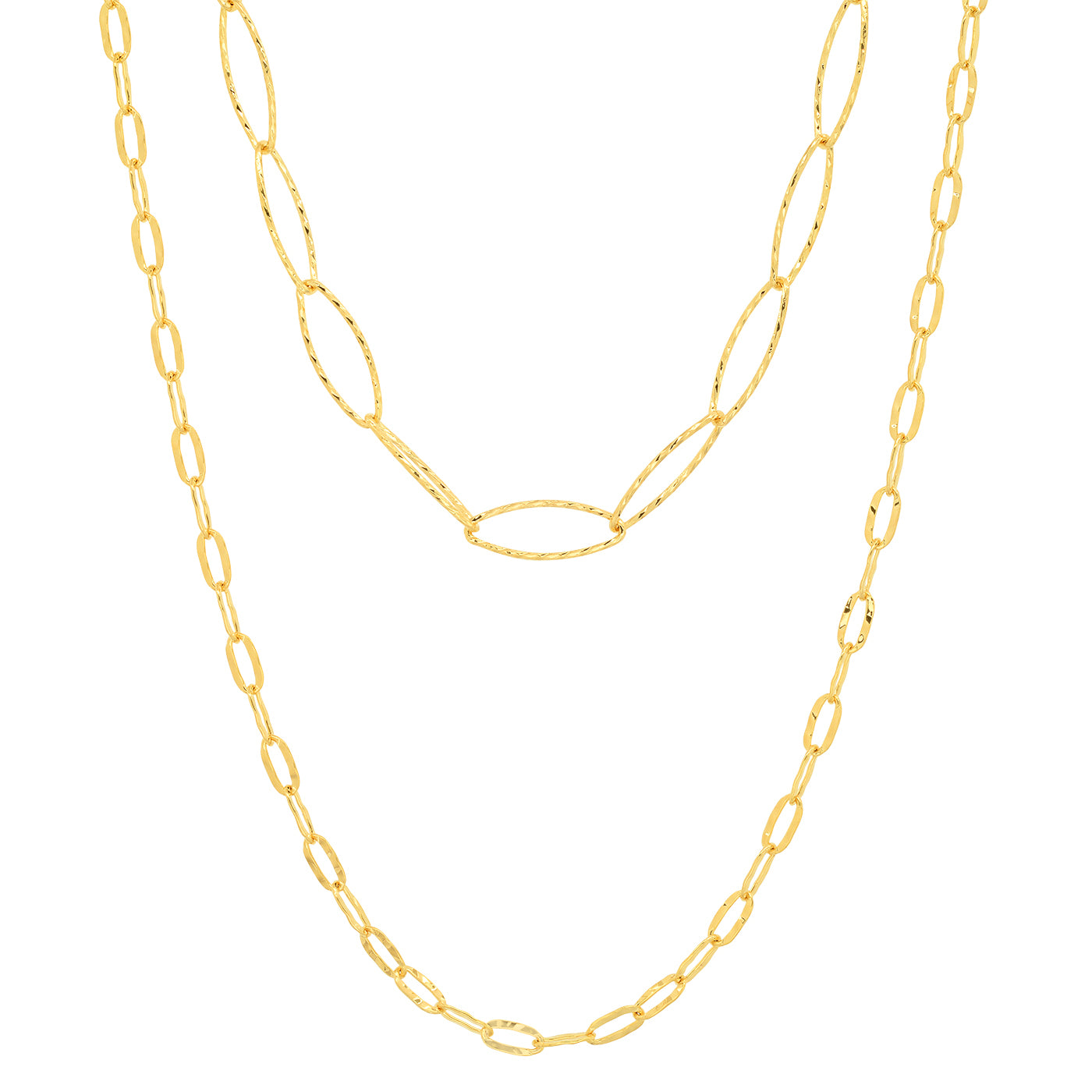 double chain neck 0080
