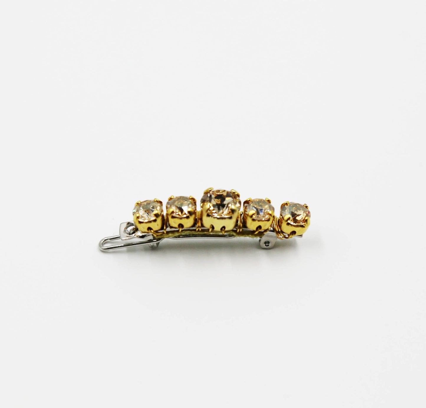 Small Swarovski Hair Barrettes