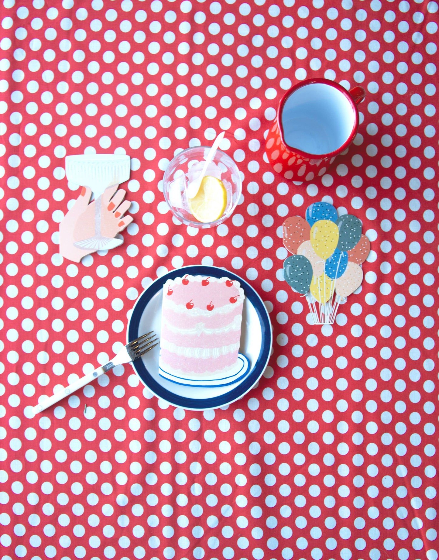 Party Cake Die Cut Card - Party Collection