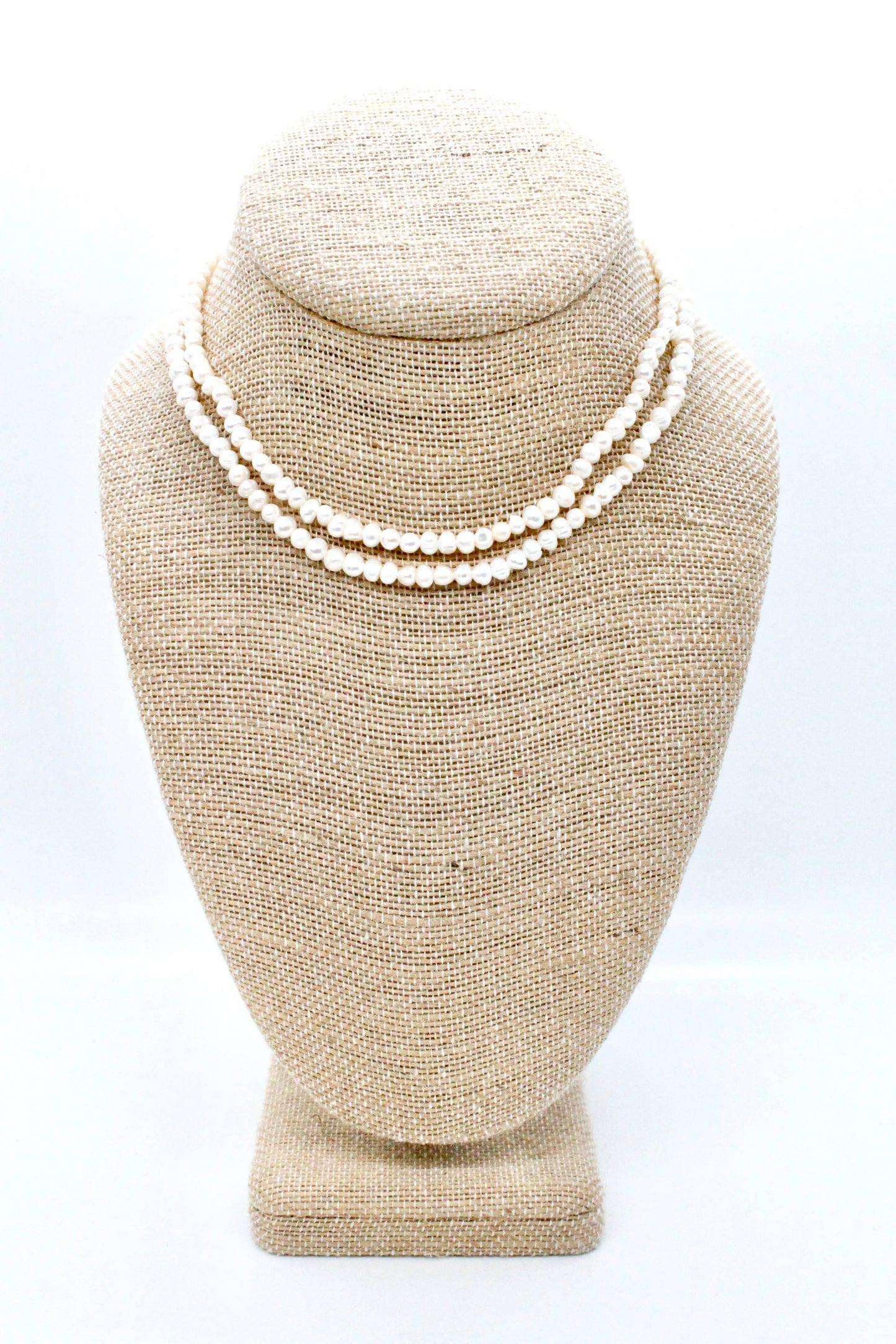 Delicate Mini Freshwater Pearl Beaded Necklace - N2-2565