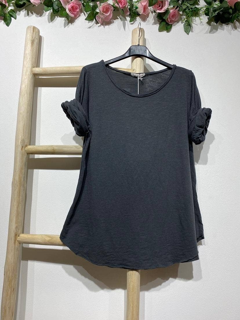 BASIC COTTON TSHIRT