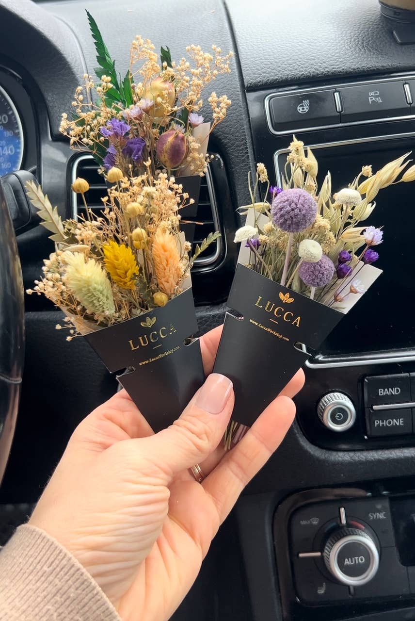 Nontoxic Floral Car Air Freshener