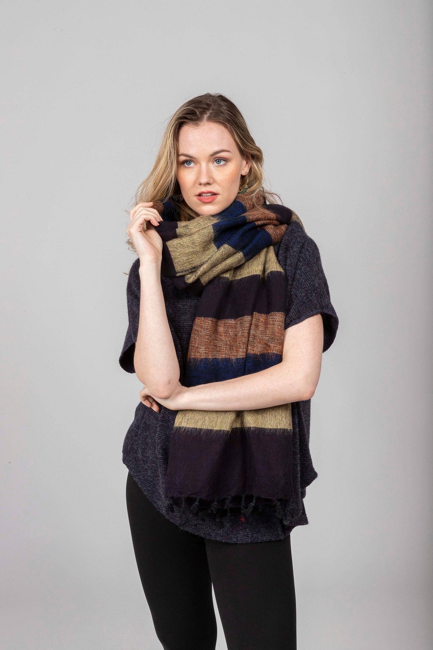 Thir Yak Wool Blend Scarf/Shawl