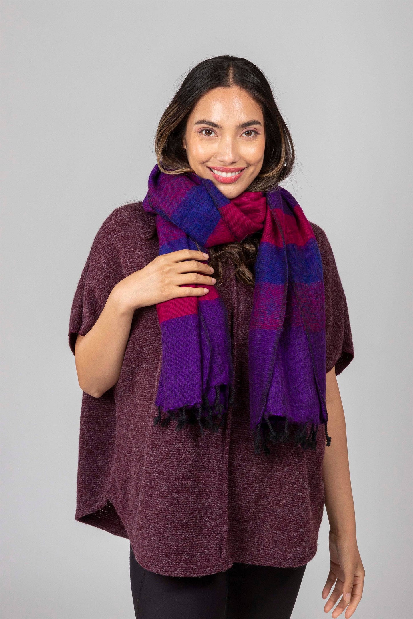 Thir Yak Wool Blend Scarf/Shawl