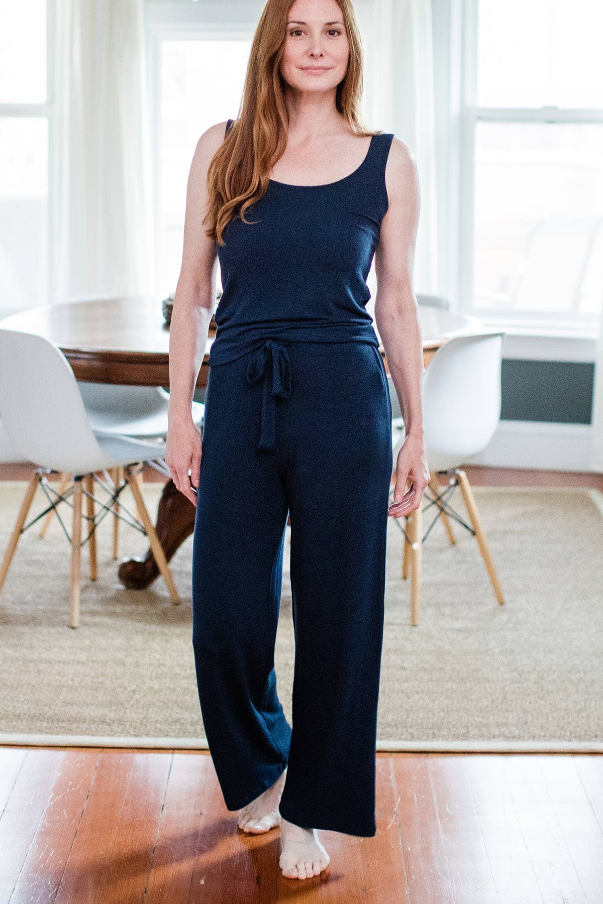 PEYTON BAMBOO SWEATER DRAWSTRING LOUNGE PANT
