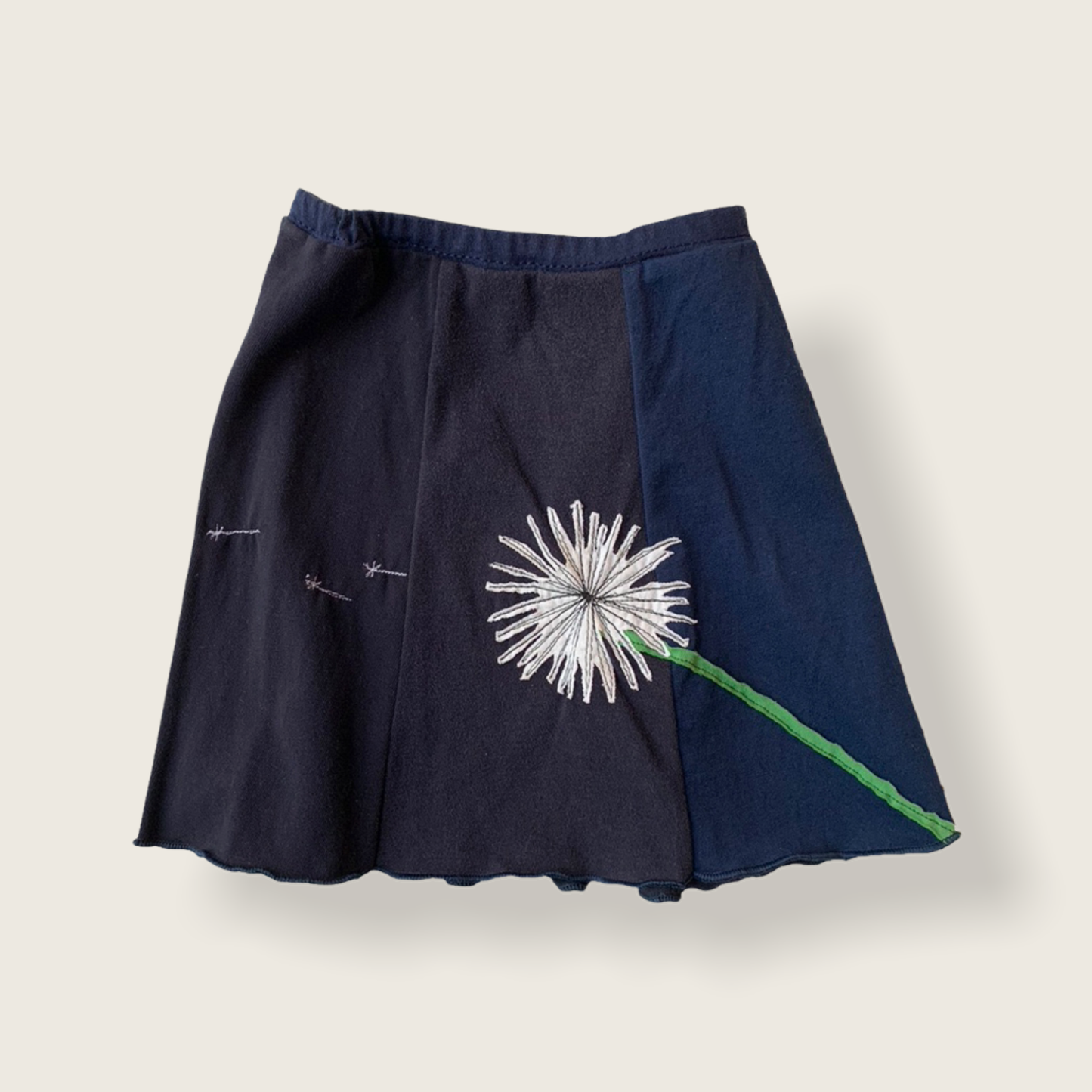 Kids Applique Skirt-Dandelion
