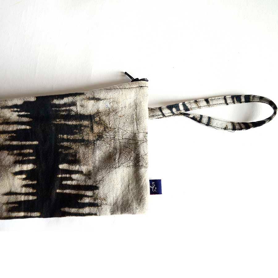 Zero Waste Eco Friendly Vegan Clutch Bag | Noire