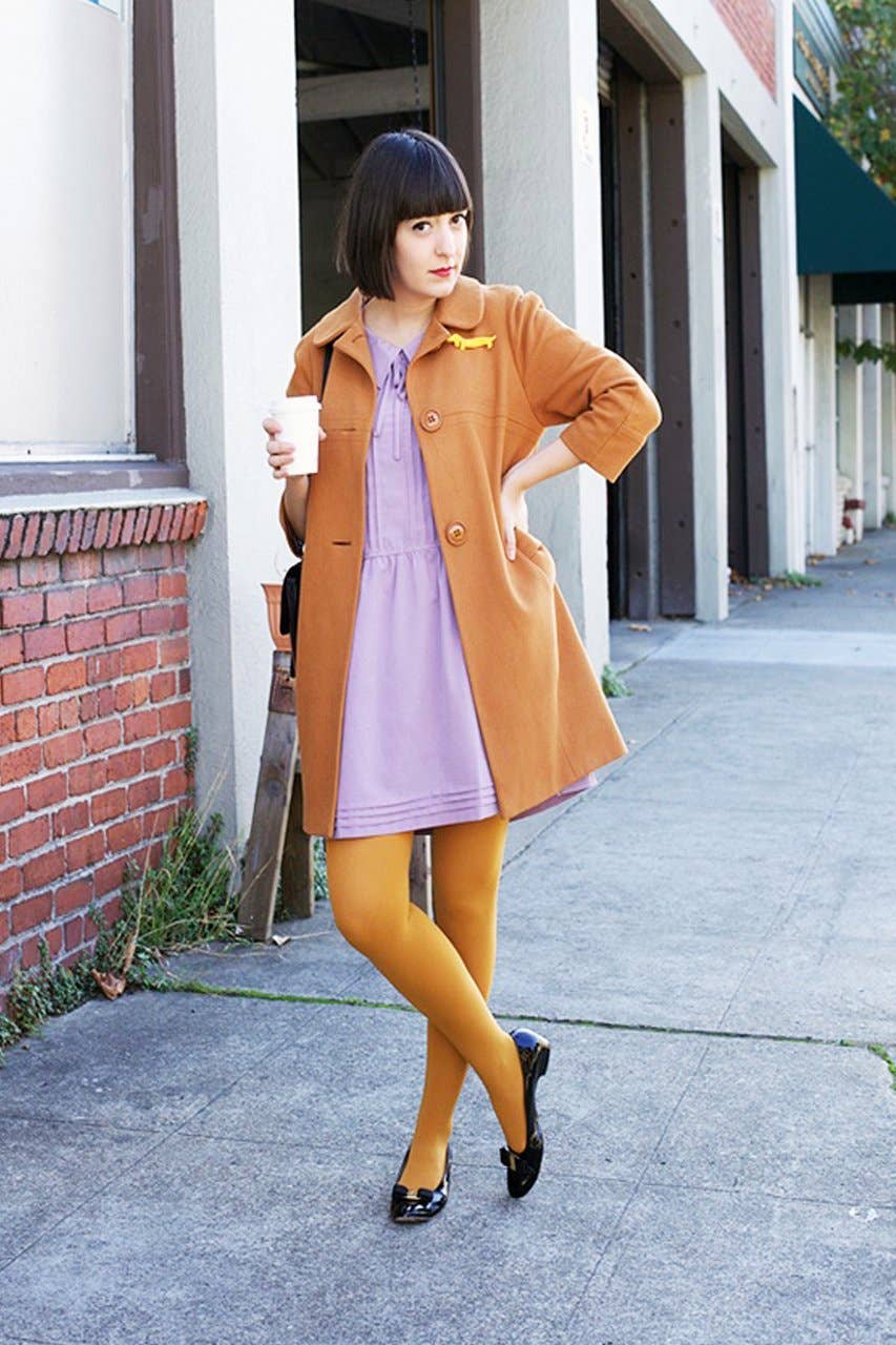 OPAQUE ZOKKI COLORED TIGHTS