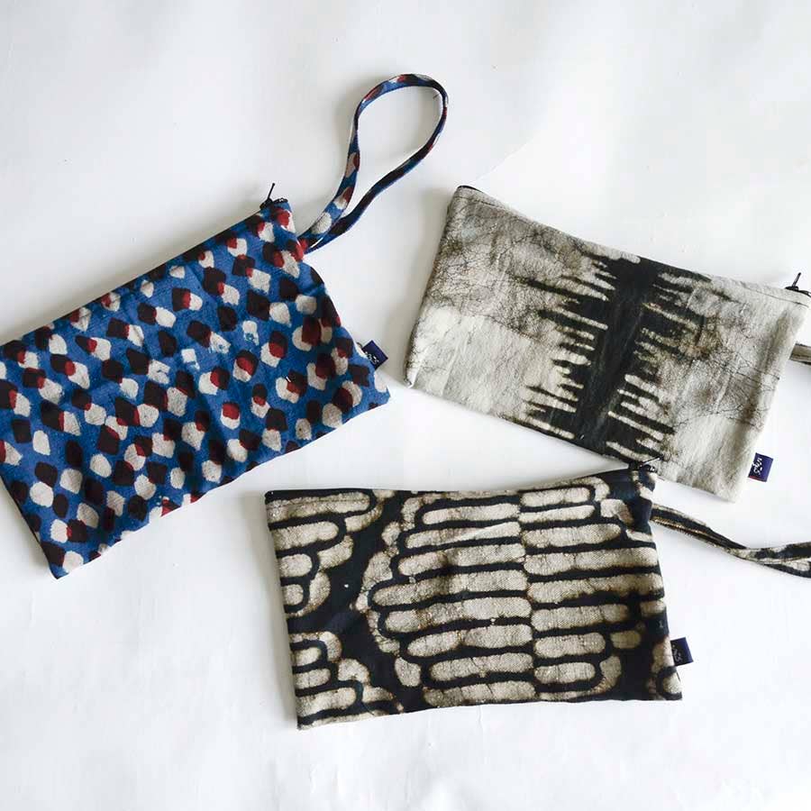 Zero Waste Eco Friendly Vegan Clutch Bag | Noire