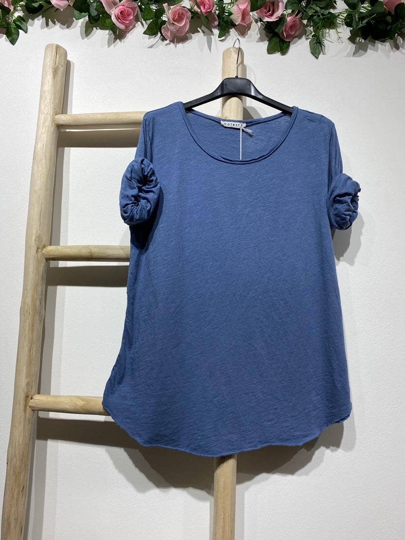BASIC COTTON TSHIRT