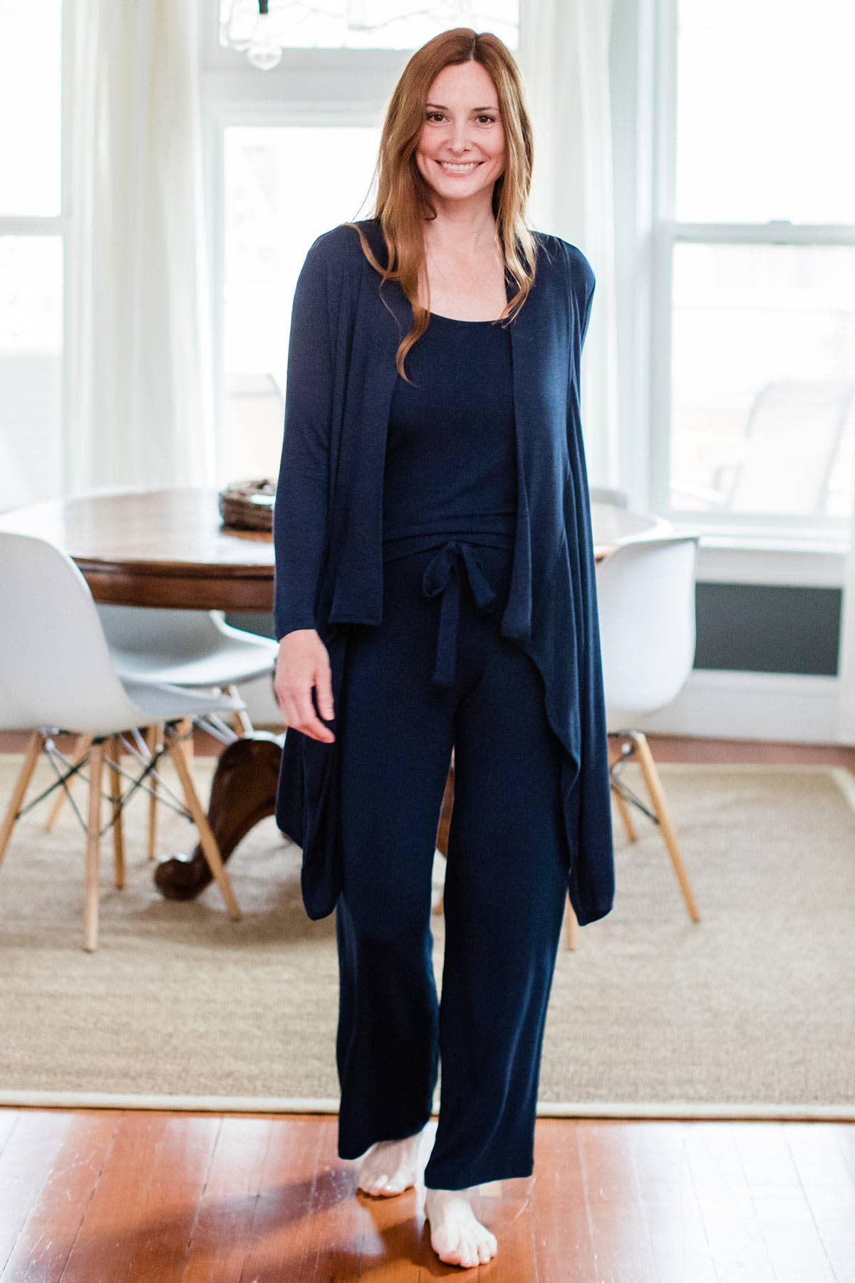 PEYTON BAMBOO SWEATER DRAWSTRING LOUNGE PANT