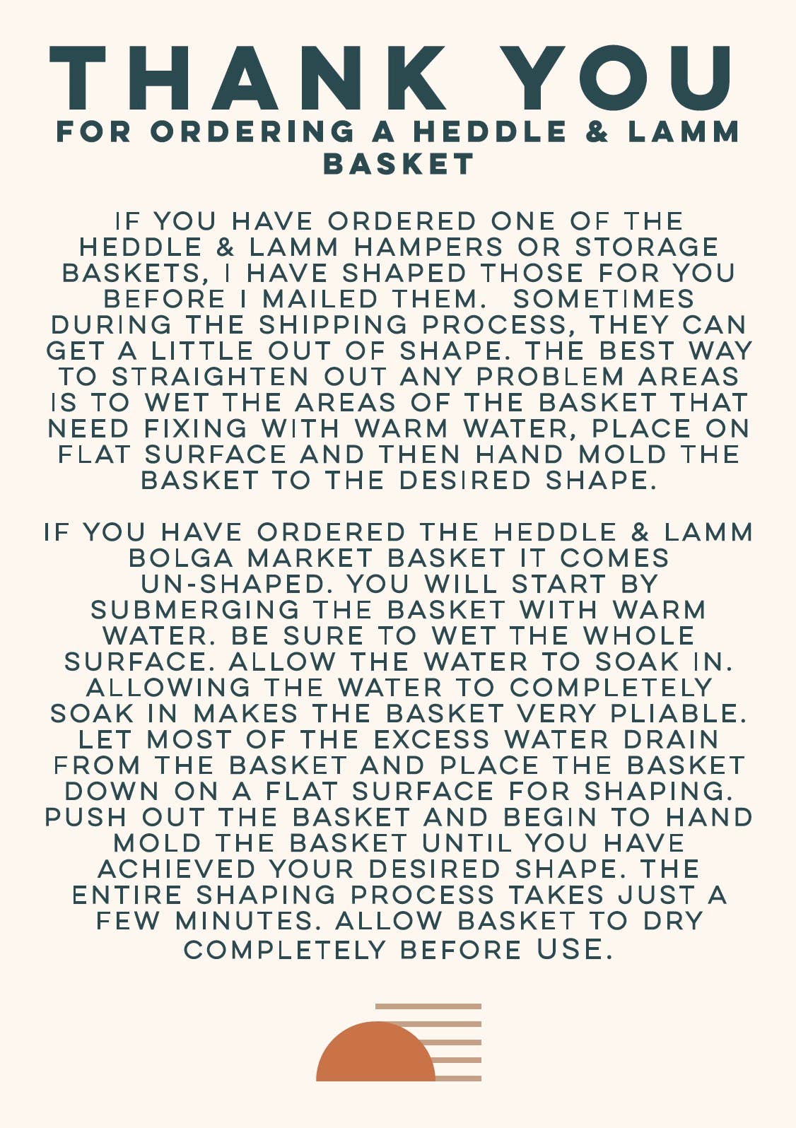 Kandiga Bolga Basket - Red Brown Handle