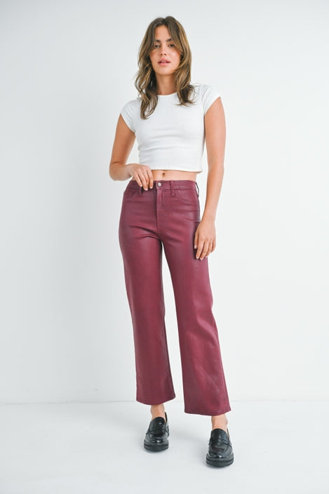 Coated Straight Leg